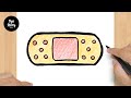 #233 How to Draw a Band Aid - Easy Drawing Tutorial