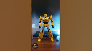 🌀 Bullet-Time Bumblebee Flip | AI Action Short in 4K