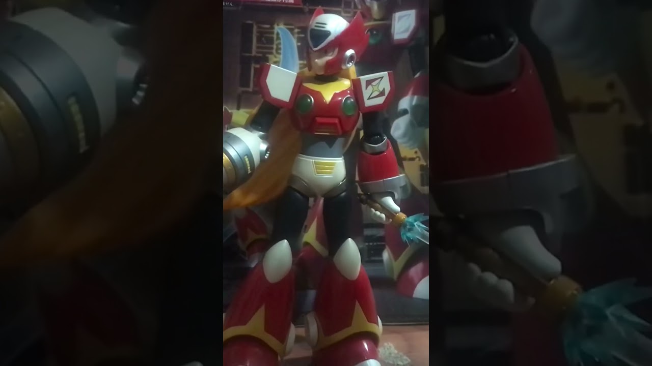 unboxing and review Megaman X zero action figure D-art  