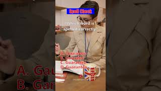 Famous #15: Which word is spelled correctly? Profile