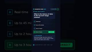 SnowPro Core Quiz #008 | What is the latency of data in the Account Usage schema - #snowprocore