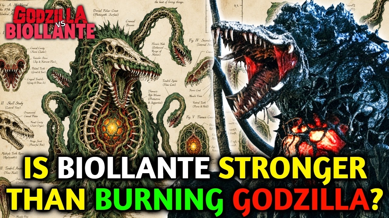Biollante’s Monstrous Anatomy Explained - How Biollante Is Part Plant, Part Human, & Part Godzilla?