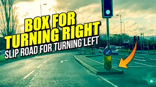 Box for Turning Right/Slip Road for Turning Left - Driving Lesson!