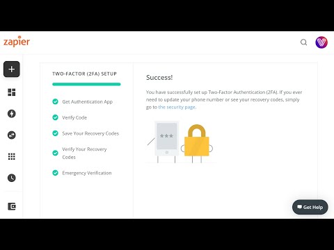How To Protect Your Zapier Account? Two Step Authenticator Usage Tutorial