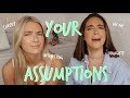 WHAT YOU GUYS REALLY THINK OF US?! | Sophia and Cinzia