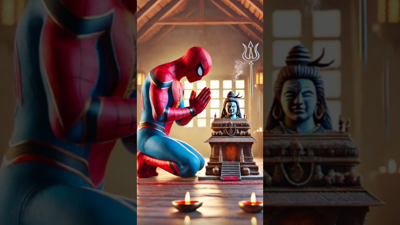 venom, captain and spider ko hulk peet deta hai 🤣 | #shorts #ai #trending