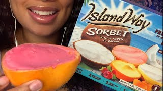 ASMR | Viral TikTok Island Way Sorbet 🥥