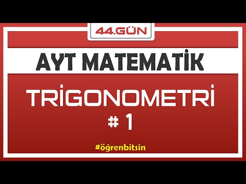 Trigonometri 1 | AYT MATEMATİK KAMPI 44.gün | Rehber Matematik