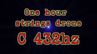 One Hour Synth Strings Drone in C tuned to 432Hz
