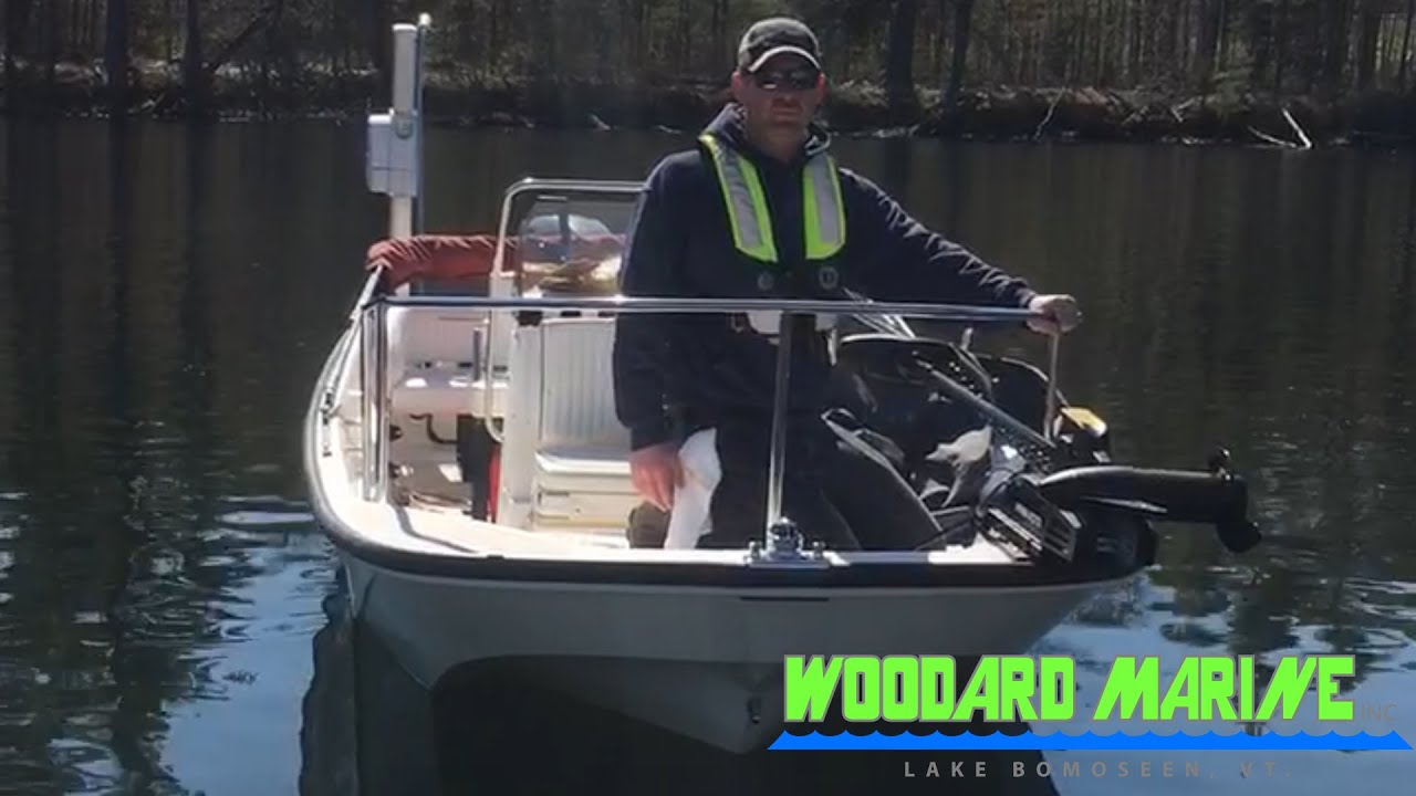 Woodard Service w/ Matt Ryan Boston Whaler Trolling Motor YouTube
