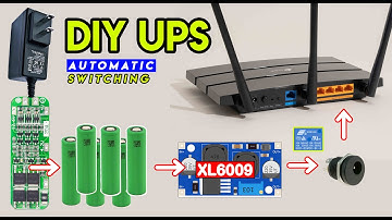 How To Make 12v Mini Ups For Router + Onu || Automatic Switching + Zero Second Pulse || Long Backup