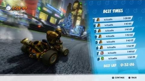 CTRNF Slide Colosseum Developer ghost with drift engine