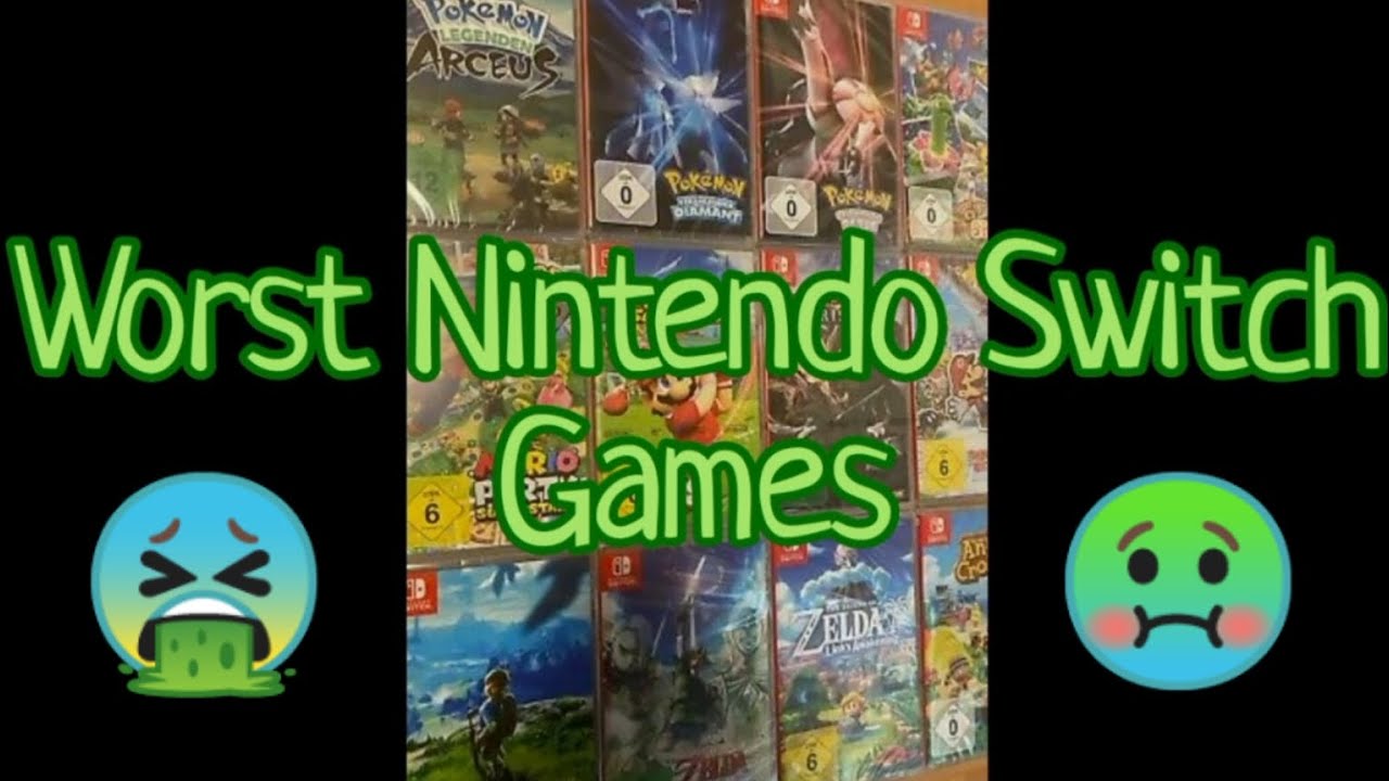 The WORST Nintendo Switch Games YouTube The WORST Nintendo Switch Games YouTube