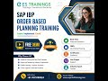 🚀🚀 Master SAP IBP Order Based Planning! 📊#expertsofttraining