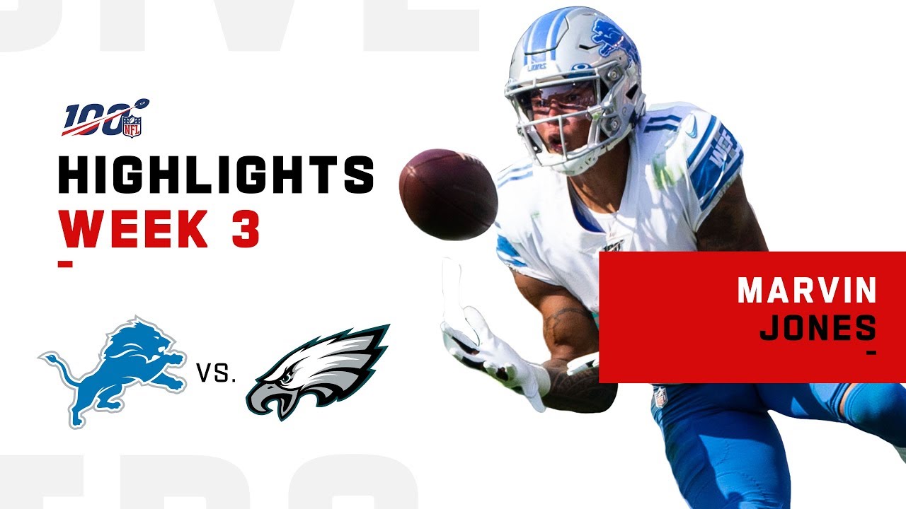 touchdown traduccion Marvin Jones Lights Up Philly for 101 Yds & 1 TD | NFL 2019 Highlights