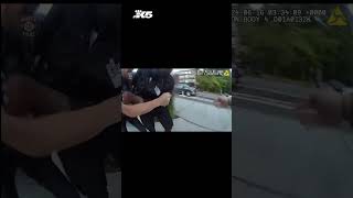 Armed suspect tries to flee police on scooter. Gun and fentanyl found after arrest