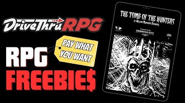 RPG Freebies: The Tomb of the Hunters for Shadowdark RPG (Free)