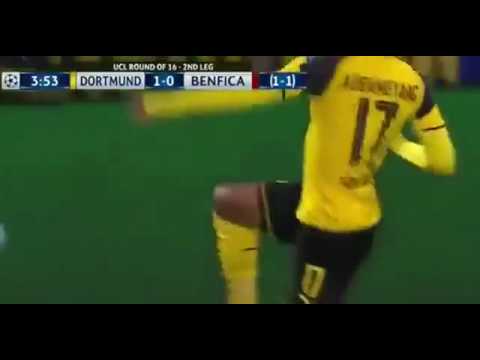 DORTMUND 4 - 0 BENFICA 2nd Leg Champions league 8 Mar 2017