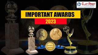 Important Awards 2023  Awards And Honours 2023  Puraskar Aur Samman  Current Affairs 2023
