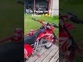 Dr Pepper on the bikeyy ✌️😪🤙 #crf150rb #honda #dirtbike