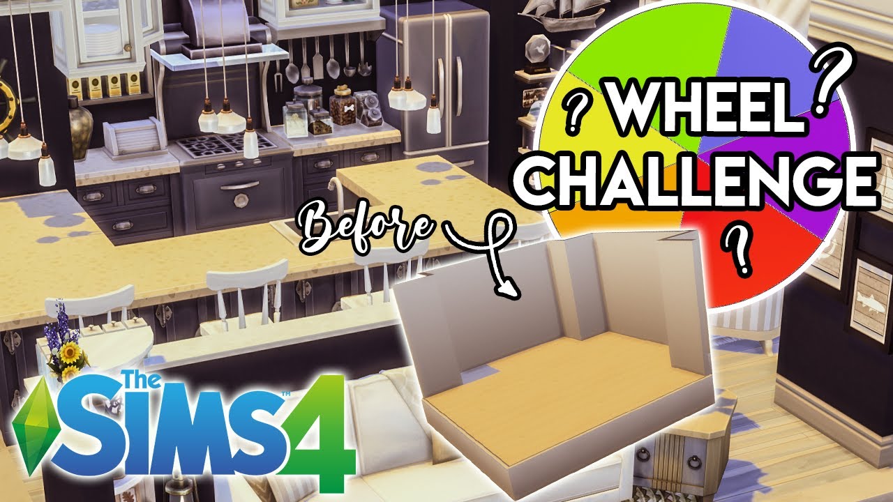 ⚓ Spinning a WHEEL to decide my BUILD! The Sims 4 Build Challenge