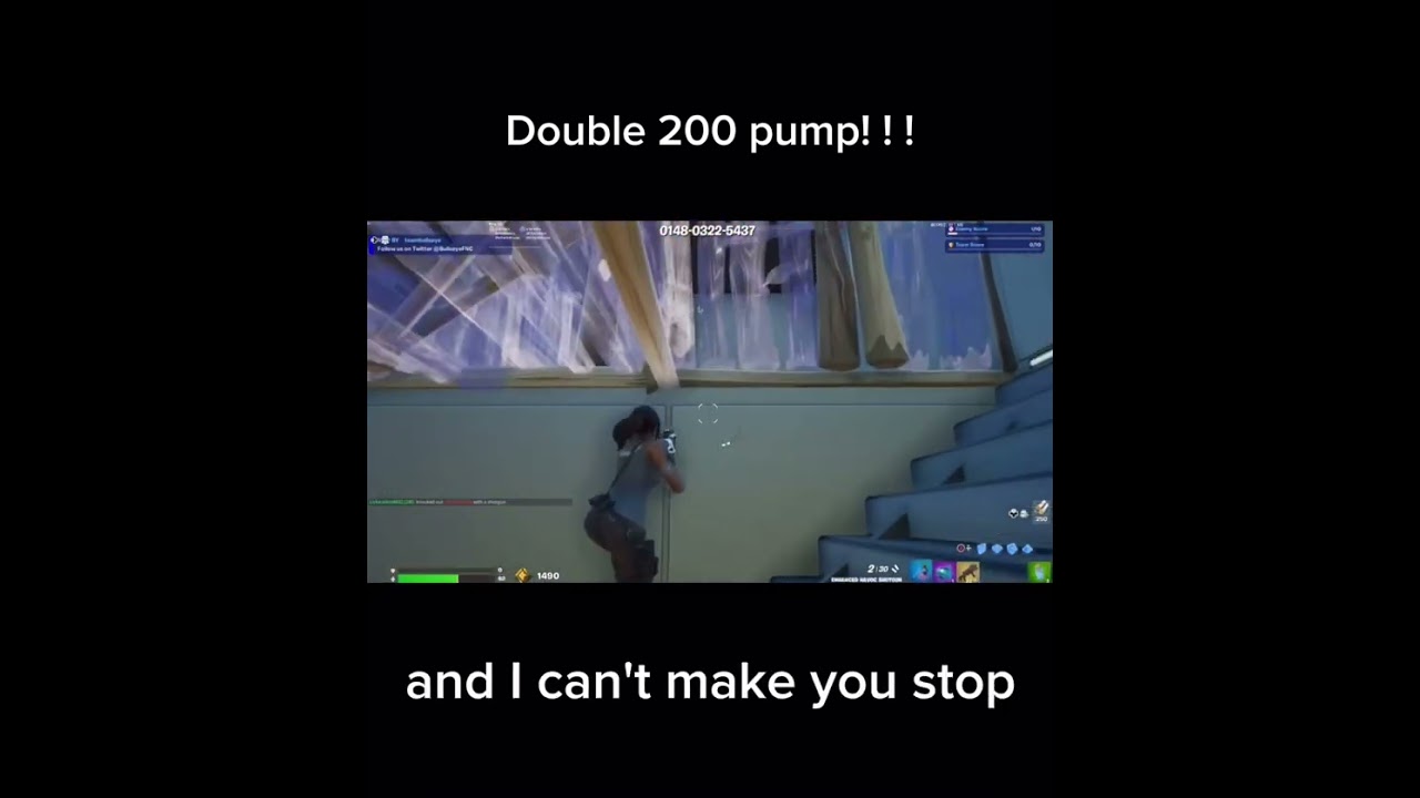 Double 200 pump!!! #fortnite #clips #clip #fortniteclips #billiroyce #trending #viral #newmusic
