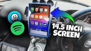 Nissan 350Z TeslaStyle 14.5' SCREEN! With Apple CarPlay & Android Auto!