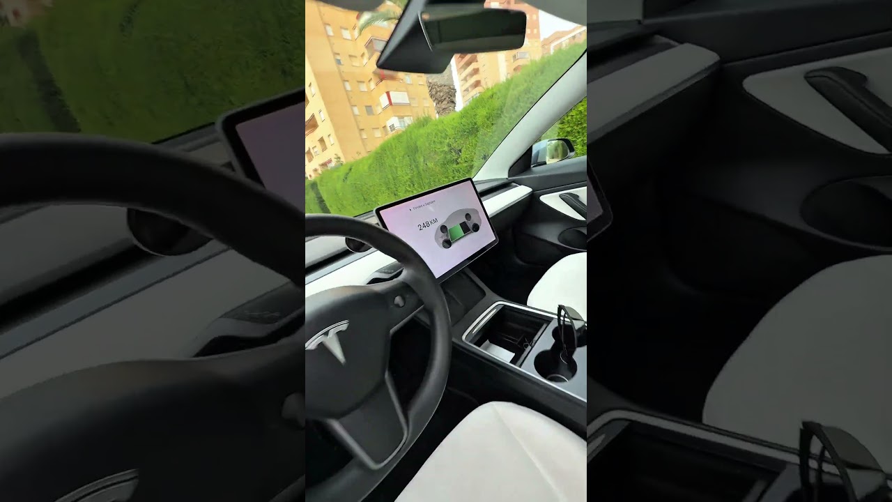 Tesla is charged 20% faster through the power bank😳😳😳 #tesla #automobile