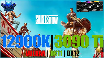 Saints Row 5 | DX11/DX12/VULKAN Comparison