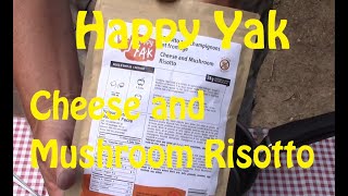 Ration Repas Lyophilisé Risotto Champignon Fromage Happy Yak