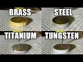 How strong is tungsten waterjet cutting test