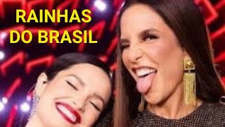 Ivete Sangalo nos braços do povo - a imagem do Carnaval - 2024 já pode iniciar com todas as bênçãos