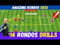 🎯Amazing Rondo Training Drills / Pep Guardiola