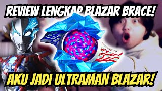 AKHIRNYA AKU BISA JADI ULTRAMAN BLAZAR!!! - Review Blazar Brace Saikyou Narikiri Set!