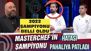 Masterchef Türki̇ye 2022 Şampi̇yonu Belli̇ Oldu Kivanç Ve Meti̇n Arasindaki̇ Mücadele Sona Erdi̇
