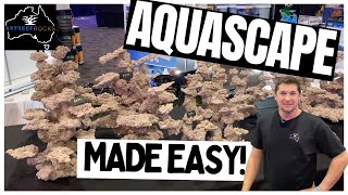 Aquascaping made easy with Art Reef Rocks!