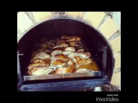 Horno a leña portatil - YouTube