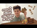 3 ideas creativas con rollos de papel/trucos impresionantes que no te puedes perder/Diy/Reciclaje🧻💩