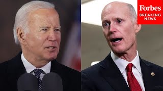 'This Is Stupid': Rick Scott Hammers Biden Over Humanitarian Aid For Palestine