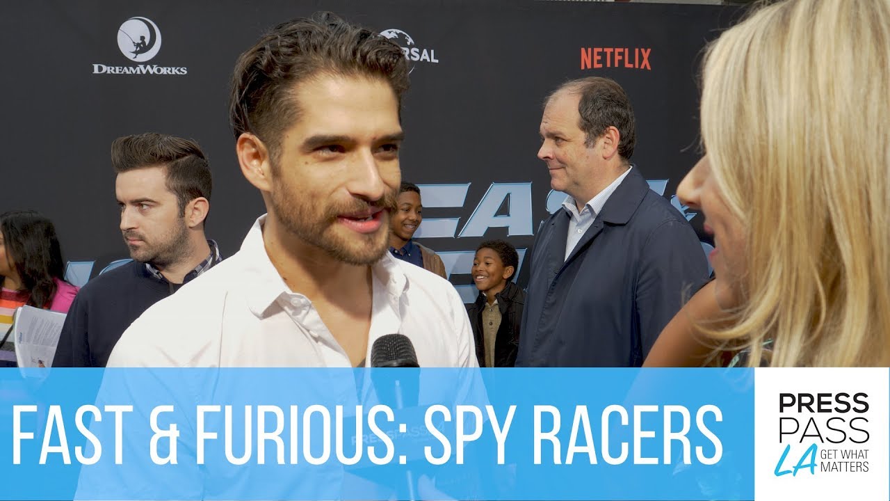Fast \U0026 Furious: Spy Racers Red Carpet Premiere With Tyler Posey And Camille Ramsey