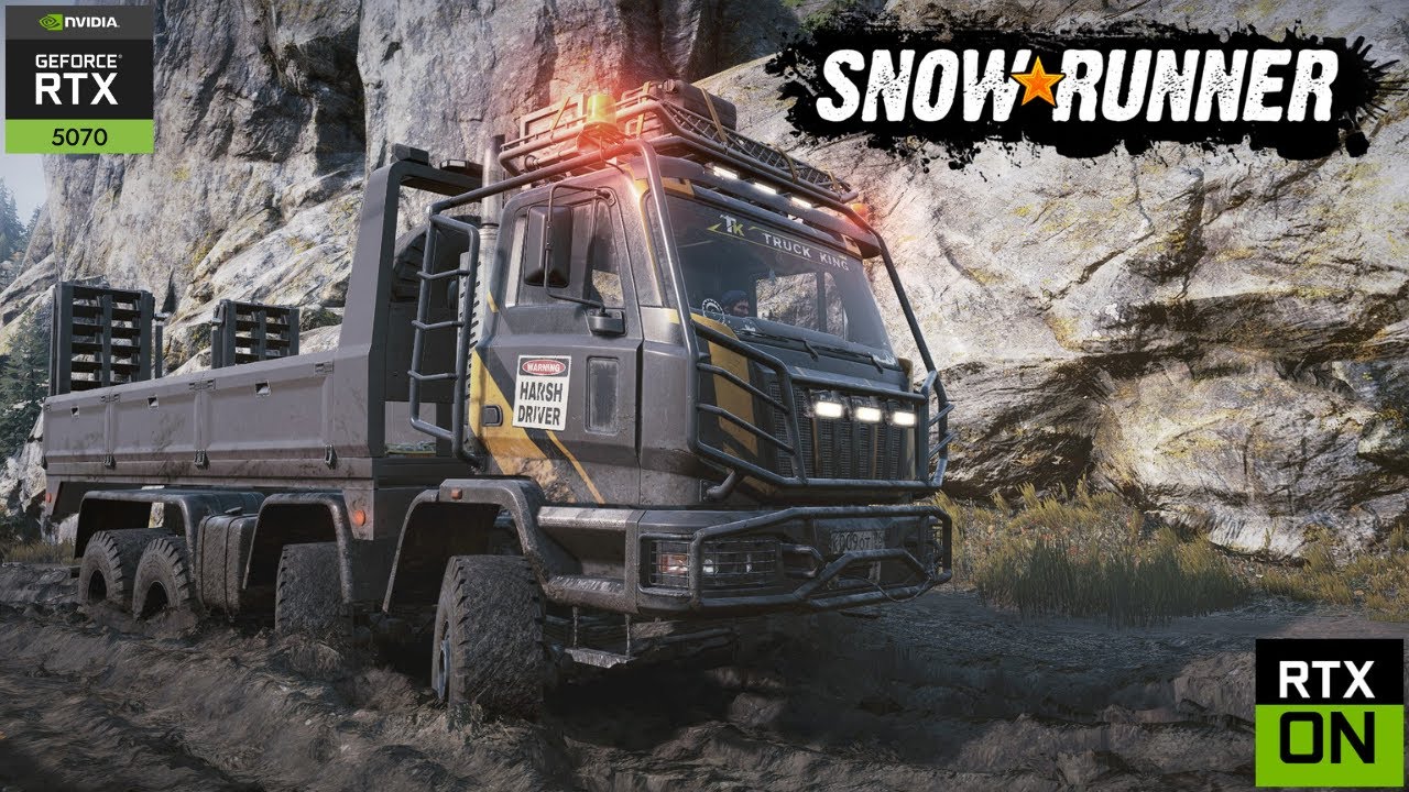 SnowRunner – New Truck Padera STD4 Tested in Black River Mud for the First Time | Heavy Duty Offroad