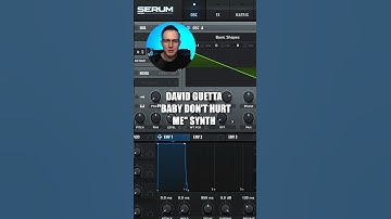 How to: David Guetta “Baby Don’t Hurt Me” Synth in Serum #samsmyers #sounddesign #shorts