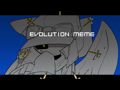 Evolution meme｜OC