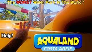 AQUALAND - The WORST Water Park In The World?
Aqualand Tenerife could be the WORST Water Park in the world!
Over the years I have got stuck on many water slides here and this NEVER changes! there are so many BIG problems at this water park and in this vlog I show you my experience π
Now for me personally I might laugh at these problems because to be honest with you as I say in the vlog I find it hilarious and it makes for some funny footage - would you think like this though if you and your family have the same experience? Make sure you watch this wholw vlog otherwise you will miss out π
Sit back, relax and enjoy the Tenerife content I have for you on the channel - If you do enjoy the content give a thumbs up - and click that subscribe button - its free to do and it enables you to not miss any of my content for my Tenerife content on Theme Parks And Attractions I love Tenerife and visit regular
Instagram - themeparksandattractions - For all your Theme Parks And Attractions latest news from around the world - give me a follow
Email themeparktop10@hotmail.com - If you would like to invite me out to showcase your Theme Park - Tourist Attraction - accommodation or Water Park.
#tenerife AQUALAND - The WORST Water Park In The World?