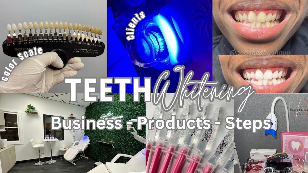 Why You Should Add Teeth Whitening To Your Business | Step By Step Tutorial |POLISHED BY SHAY