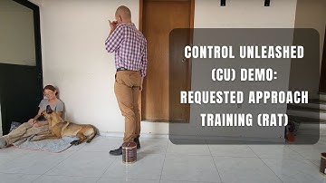 Control Unleashed (CU) demo: Requested Approach Training (RAT) on a mat with my Malinois