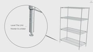 Metro Professional’s Choice - Stationary Wire Shelving
