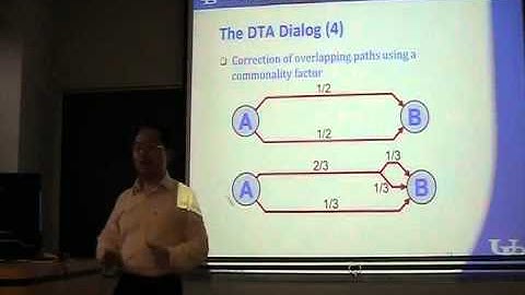 (3/4) Lecture 9: DTA 1 (Traffic Simulation Class by Shan Huang)
