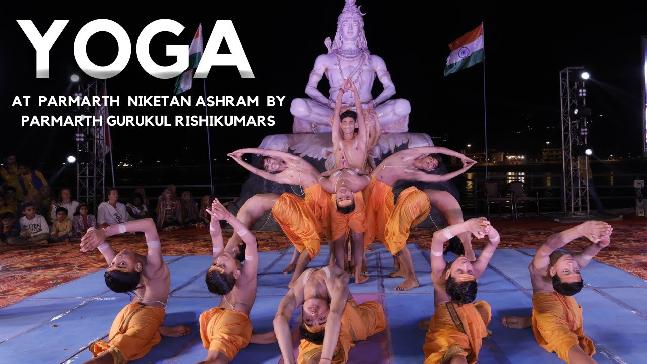 Yoga at Parmarth Niketan Ashram by Parmarth Gurukul Rishikumars | Parmarth Niketan Ashram