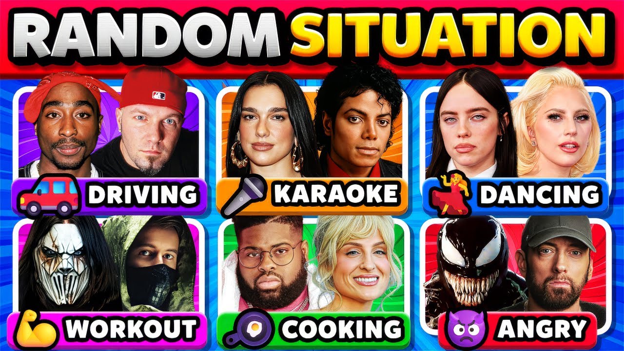 RANDOM SITUATION: Save One Song🎵 6 Songs Challenge | Music Quiz